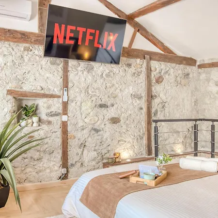 Ecrin Medieval Cosy A 2 Pas De La Cathedrale, Lit De Gamme, Wifi * Saint-Bertrand-de-Comminges